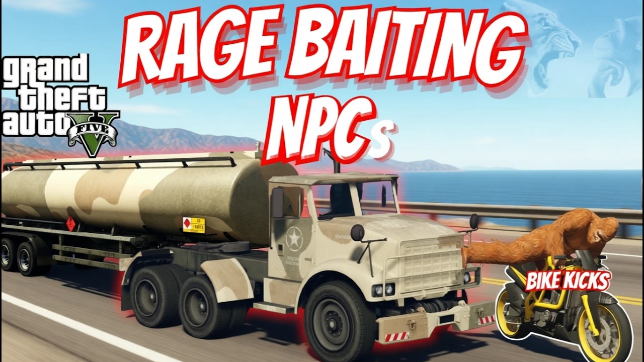 *Rage Baiting* the Angriest NPCs in GTA 5