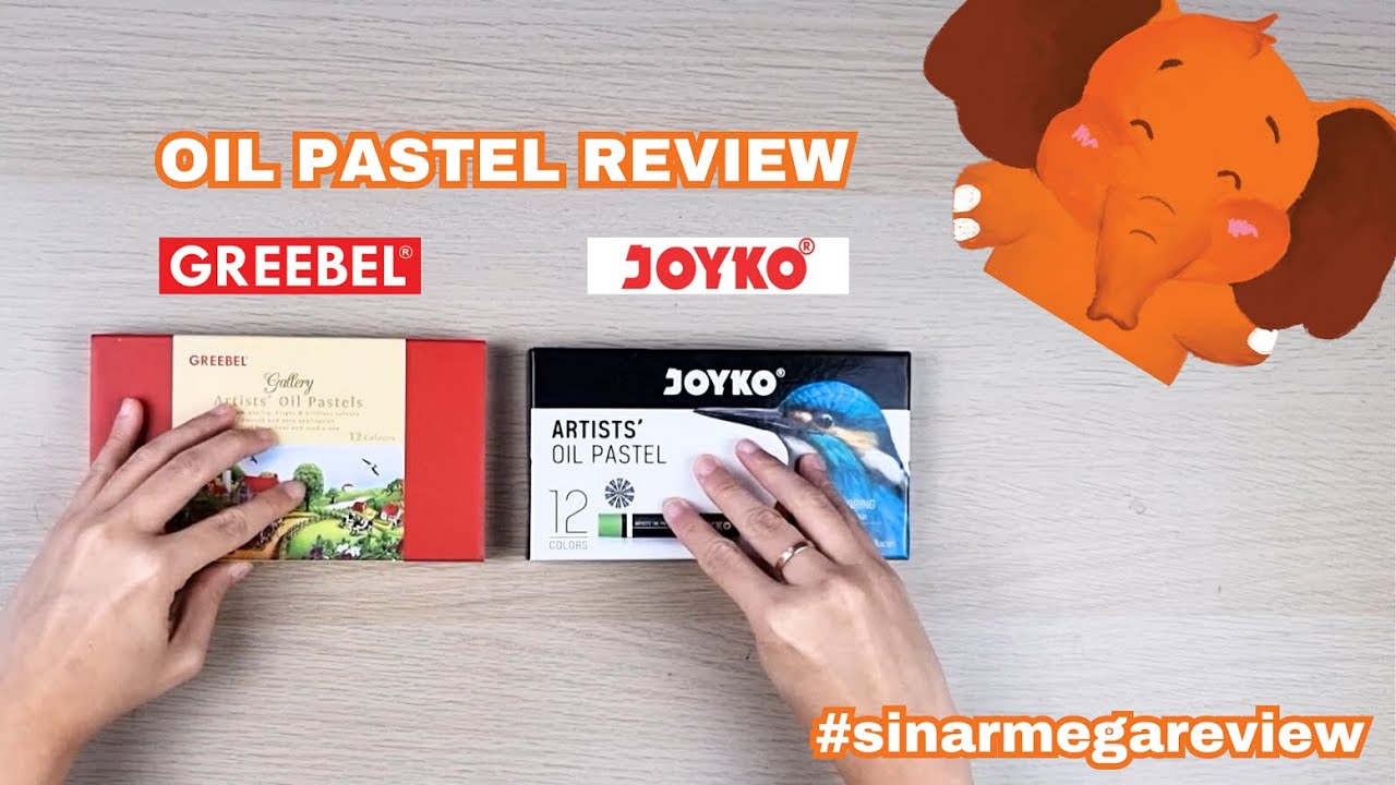 REVIEW OIL PASTEL! JOYKO vs GREEBEL | #review
