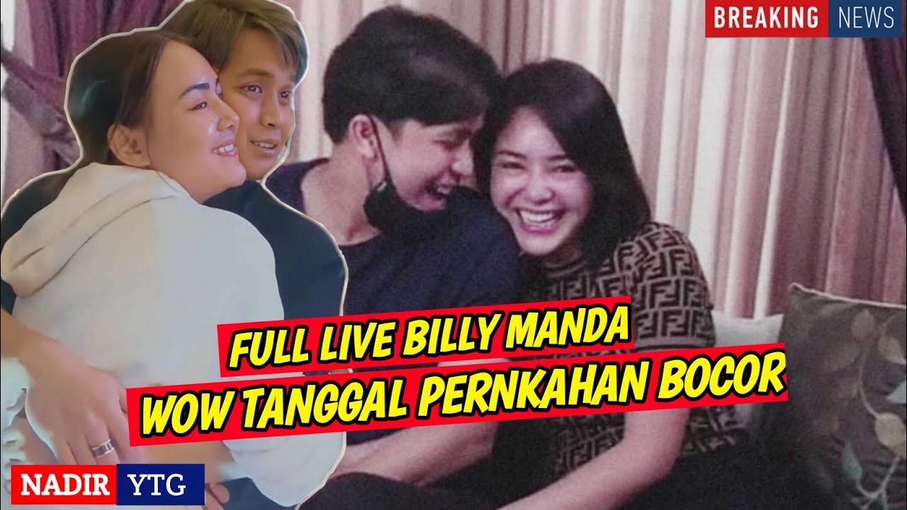 live bocornya tanggal pernikahan billy syahputra dan amanda manopo
