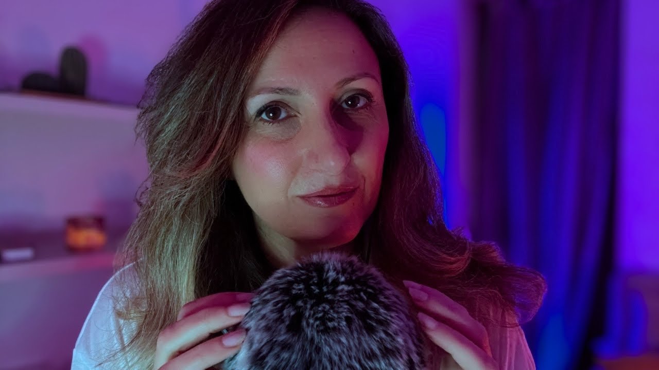 ASMR ripetizioni di parole TRIGGEROSE + mic fluffy & mouth sound 