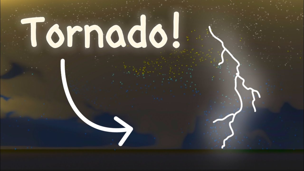 Crazy Supercell and Tornadoes! | 2D Weather Sandbox
