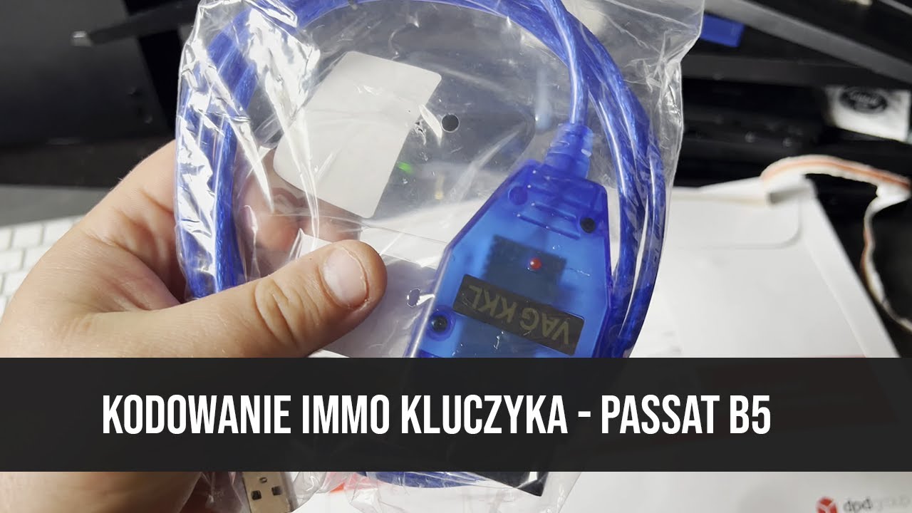 👉 Passat B5  - Dodanie klucza do immobilizera i zdobycie kodu PIN Immo.