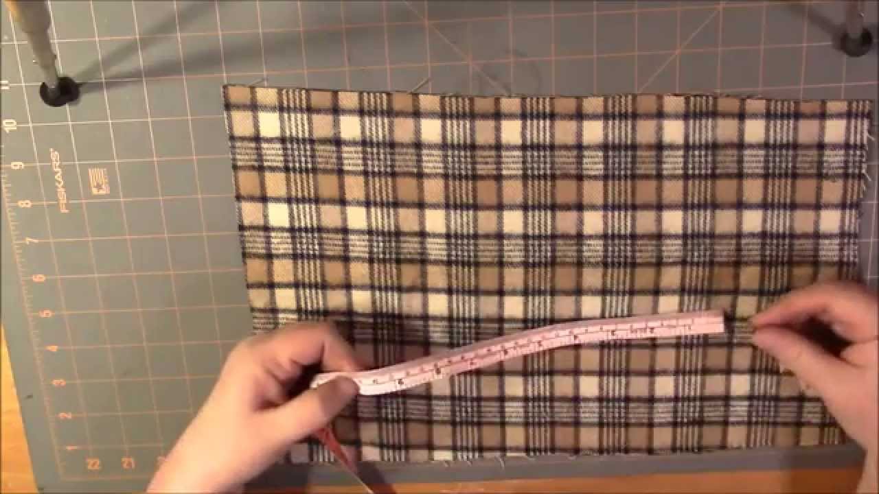 EASY SEW - Cuffed Can Covers Made From Scrap Fabric