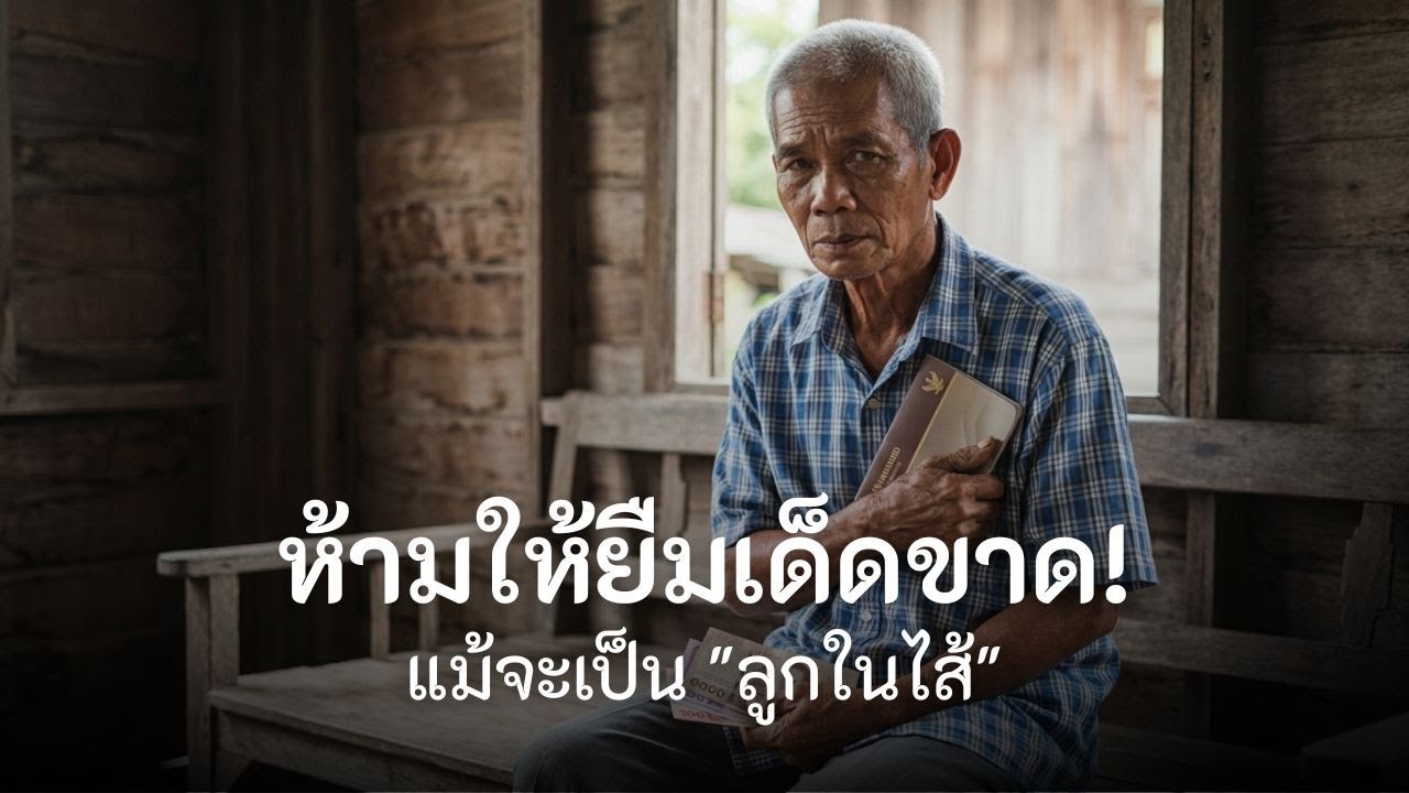 หายนะวัยเกษียณ! กฎเหล็ก 1 ข้อที่ห้ามทำเด็ดขาด ถ้าไม่อยากแก่ไปแบบ 'หมดตัว' และเป็นภาระลูกหลาน