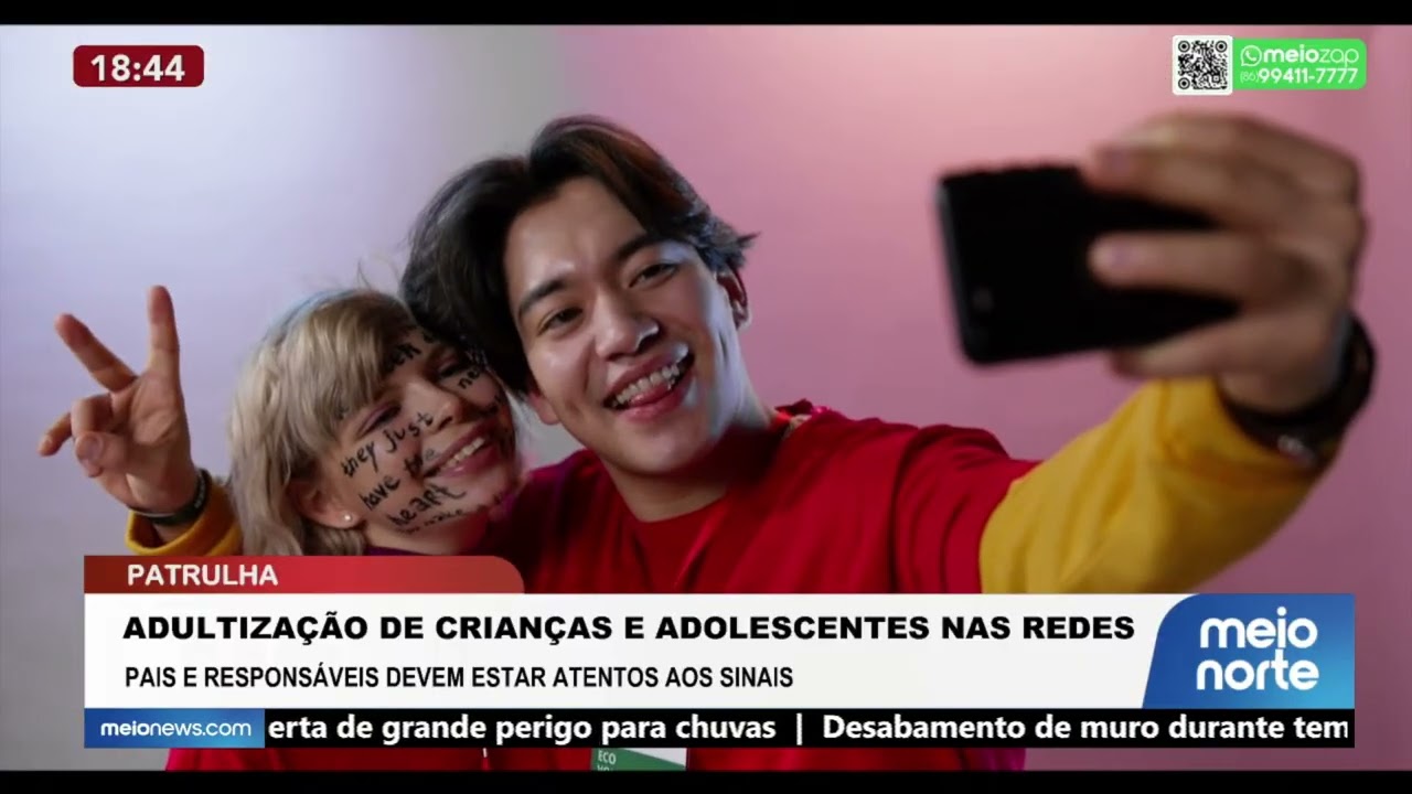 Adultização de crianças e adolescentes nas redes | Patrulha