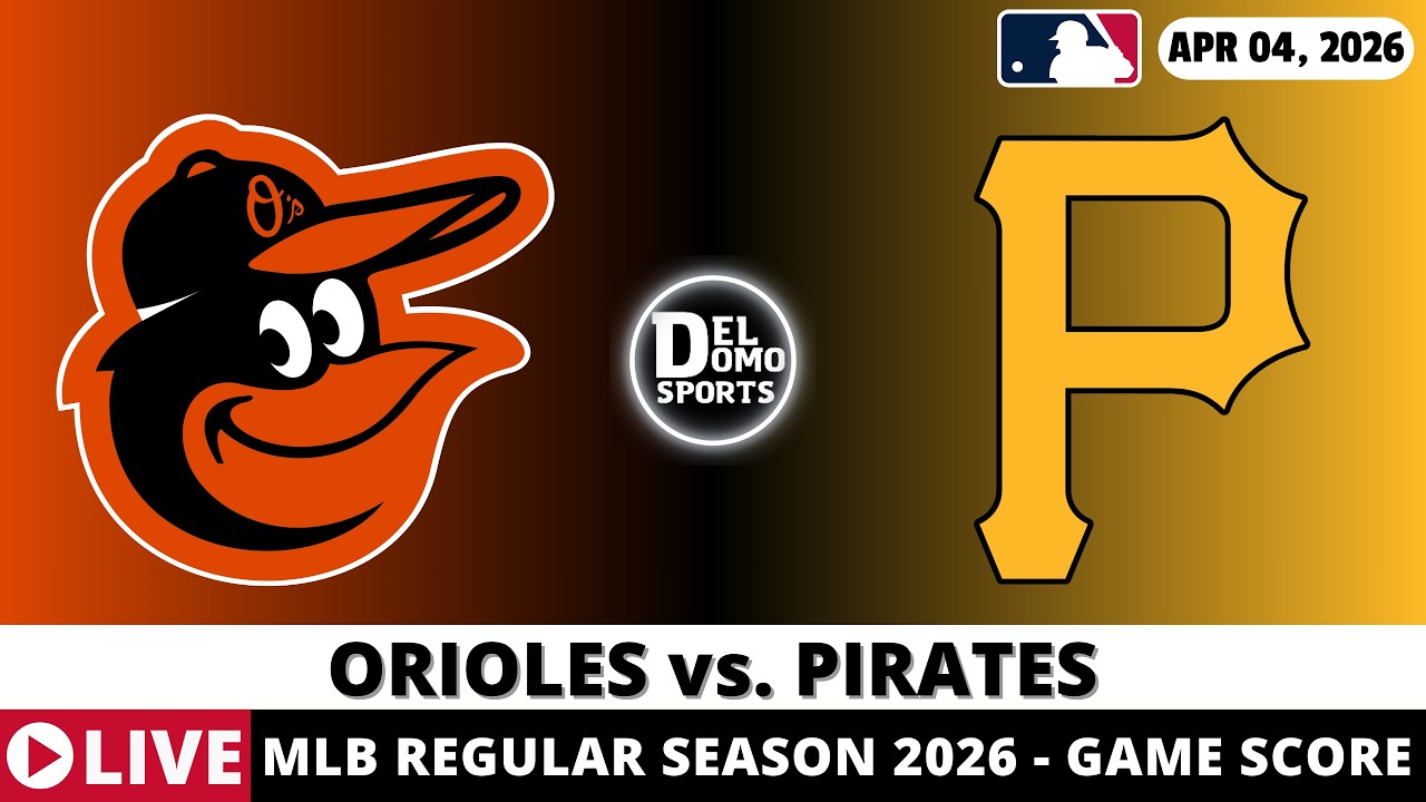 BALTIMORE ORIOLES VS PITTSBURGH PIRATES ⚾️ MLB Game Score Radio Play-by-Play