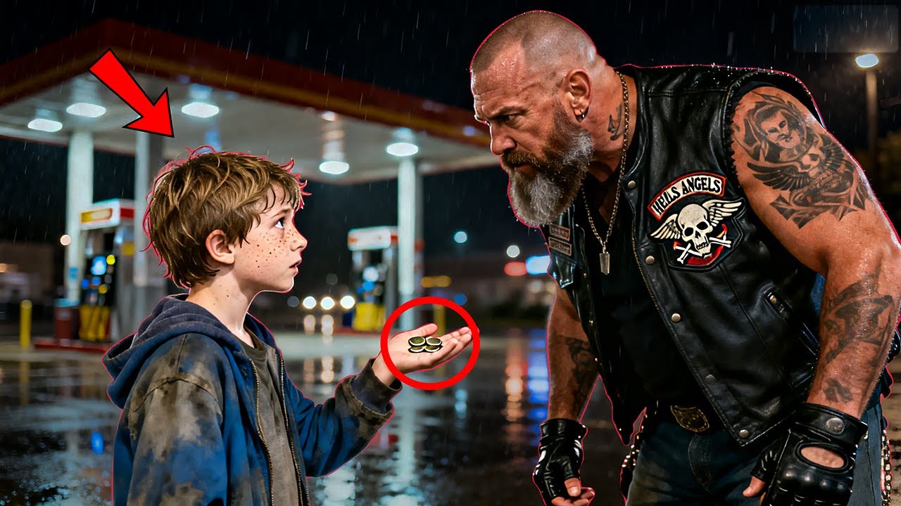 Little Boy Tried to Buy Sister Back With 43 Cents — What 180 Hells Angels Did Next Is Shocking