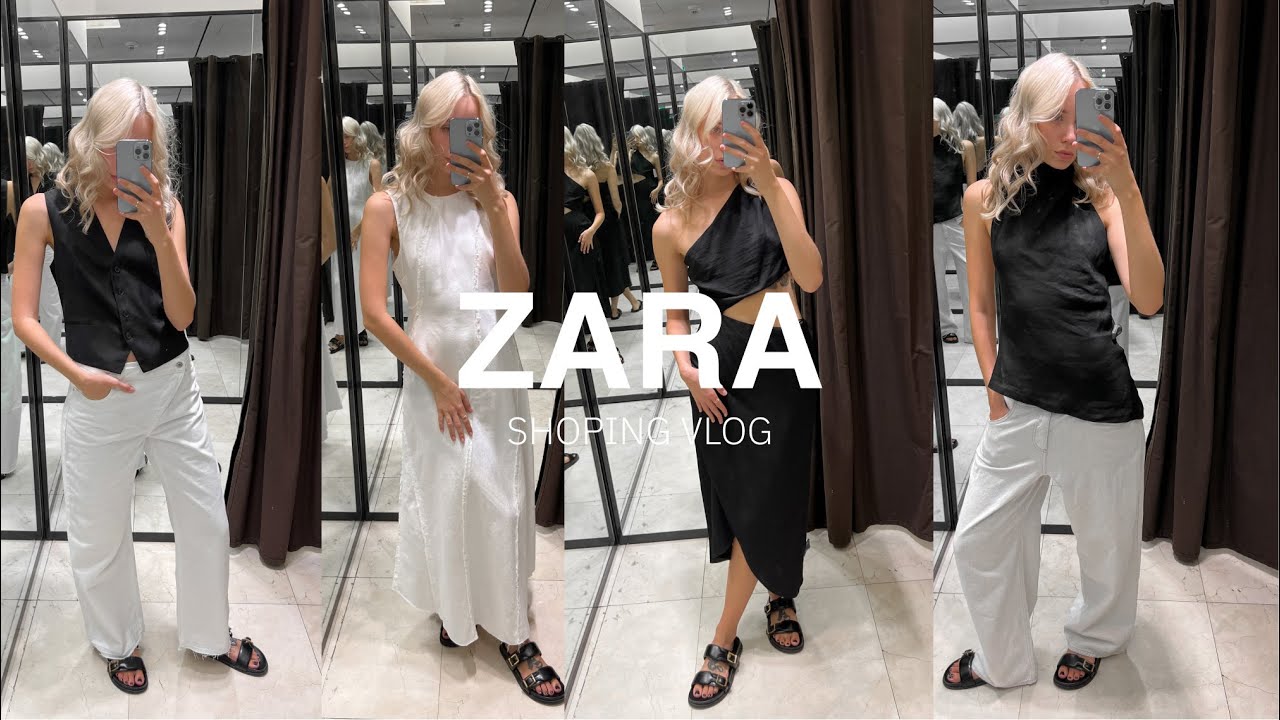 ZARA SHOPING VLOG | ИЮЛЬ 2023