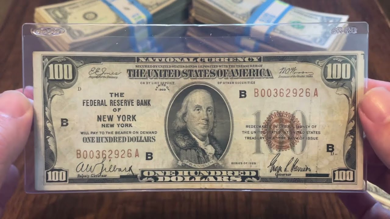 1929 $100 FRBN
