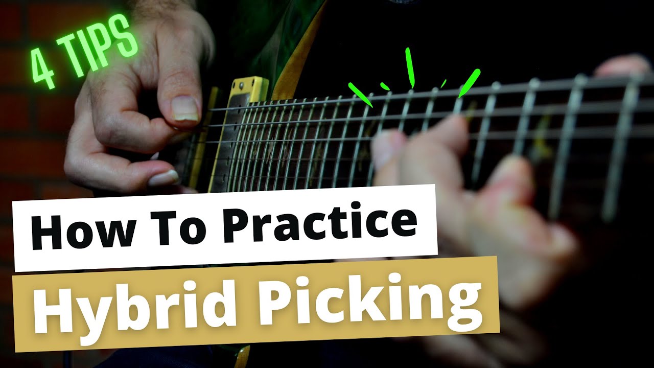 Worship Guitar Technique | 4 Ways To Practice Hybrid Picking - Electric Guitar Lesson