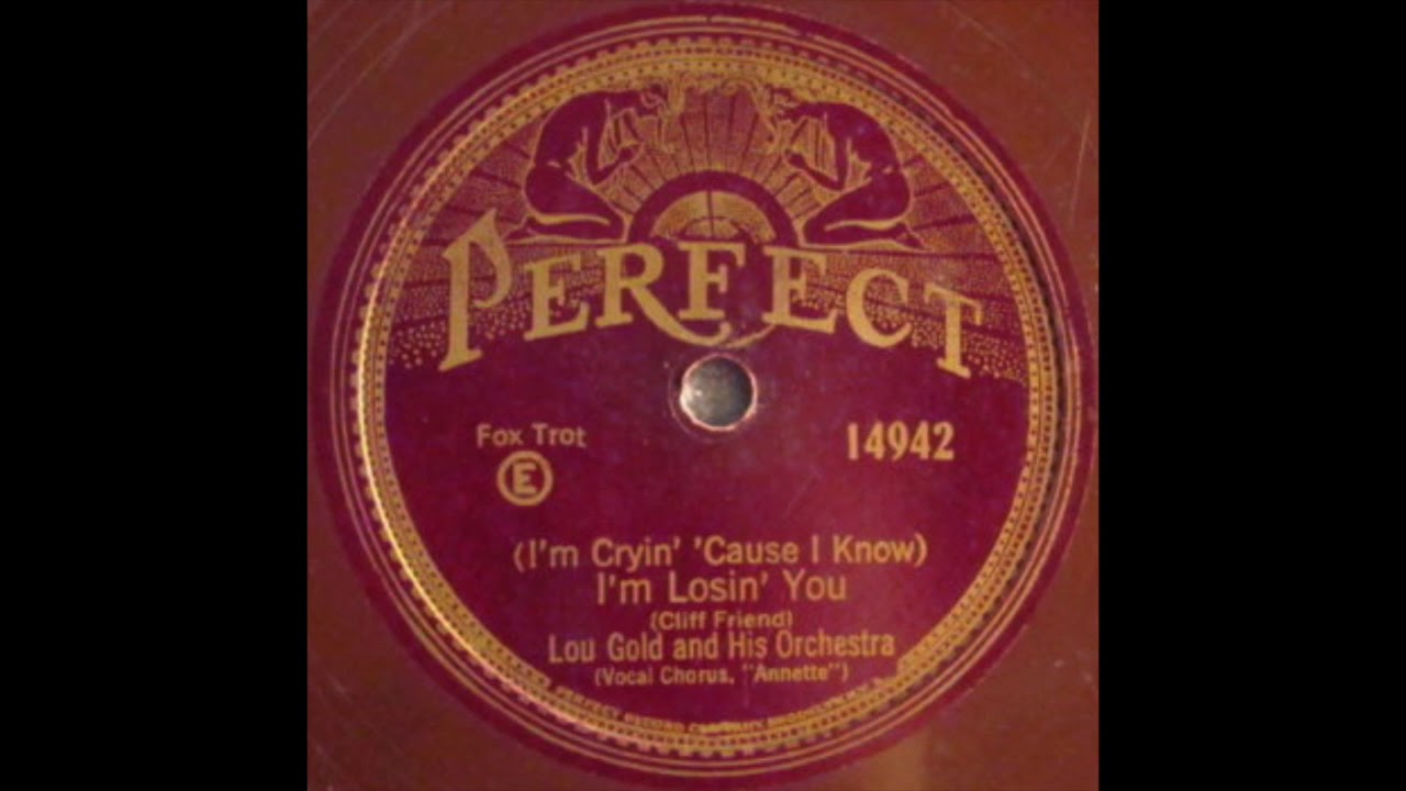 I'm Losin' You - Lou Gold and His Orchestra - 1928 - HQ Sound