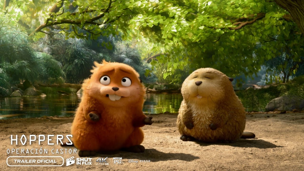 Hoppers: Operación Castor— Tráiler Oficial Doblado Español Latino | Pixar / Disney #hoppers #pixar