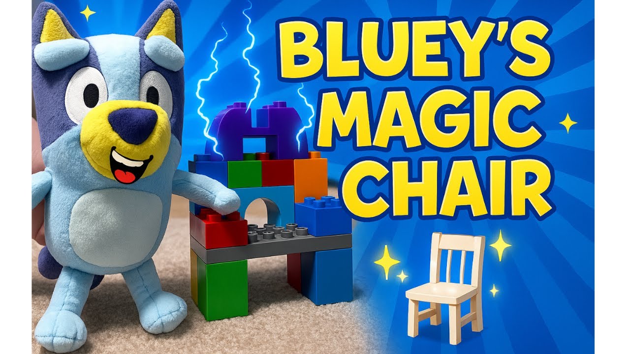 Bluey's Magic Chair Game! | Who’s the Boss Now?! 😂