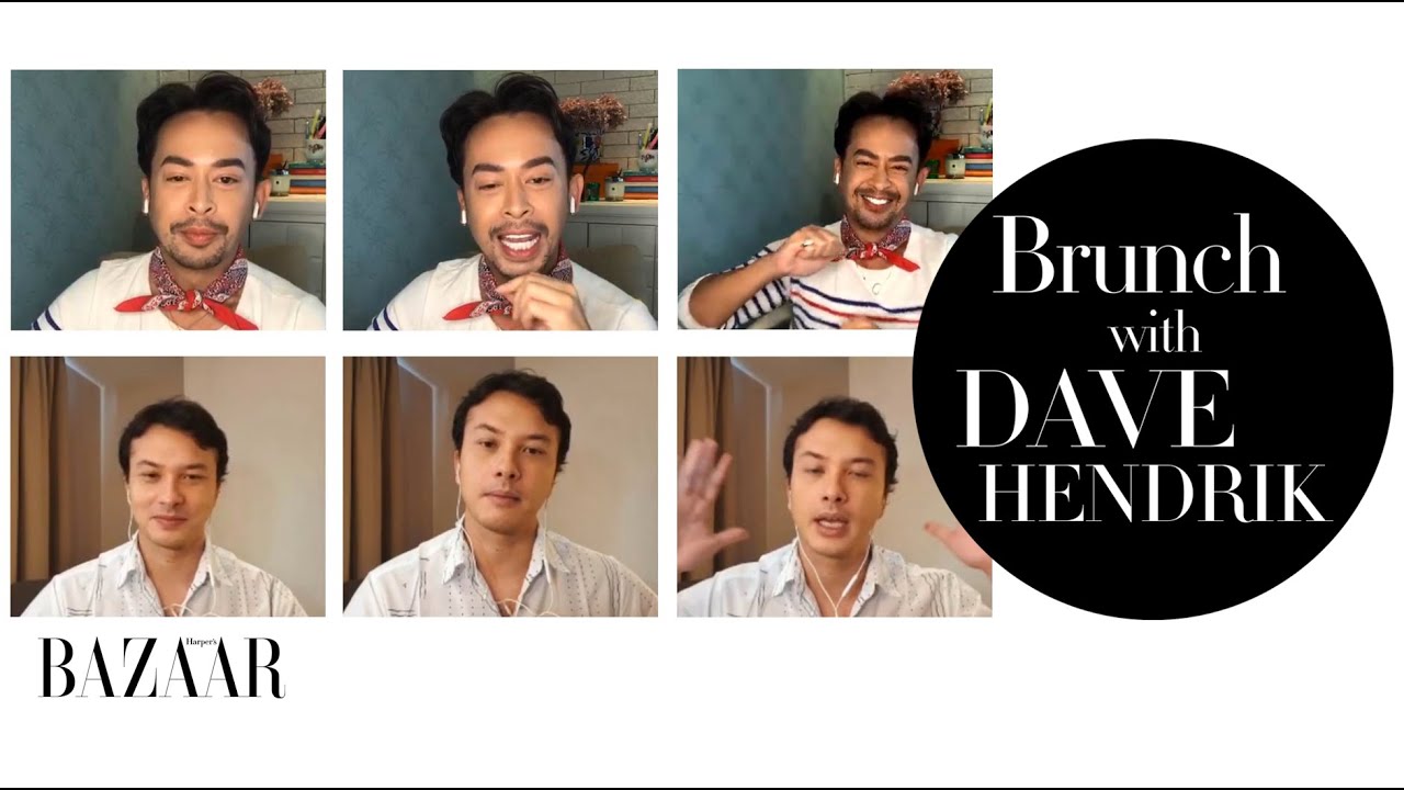 Brunch With Dave Hendrik I Nicholas Saputra Menjawab Beragam Pertanyaan Unik dari Pembaca Bazaar