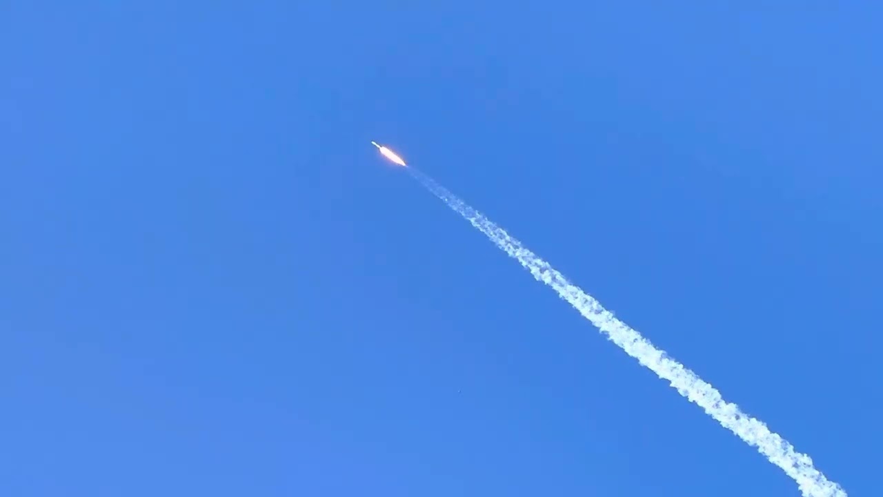 Yet another SpaceX launch...