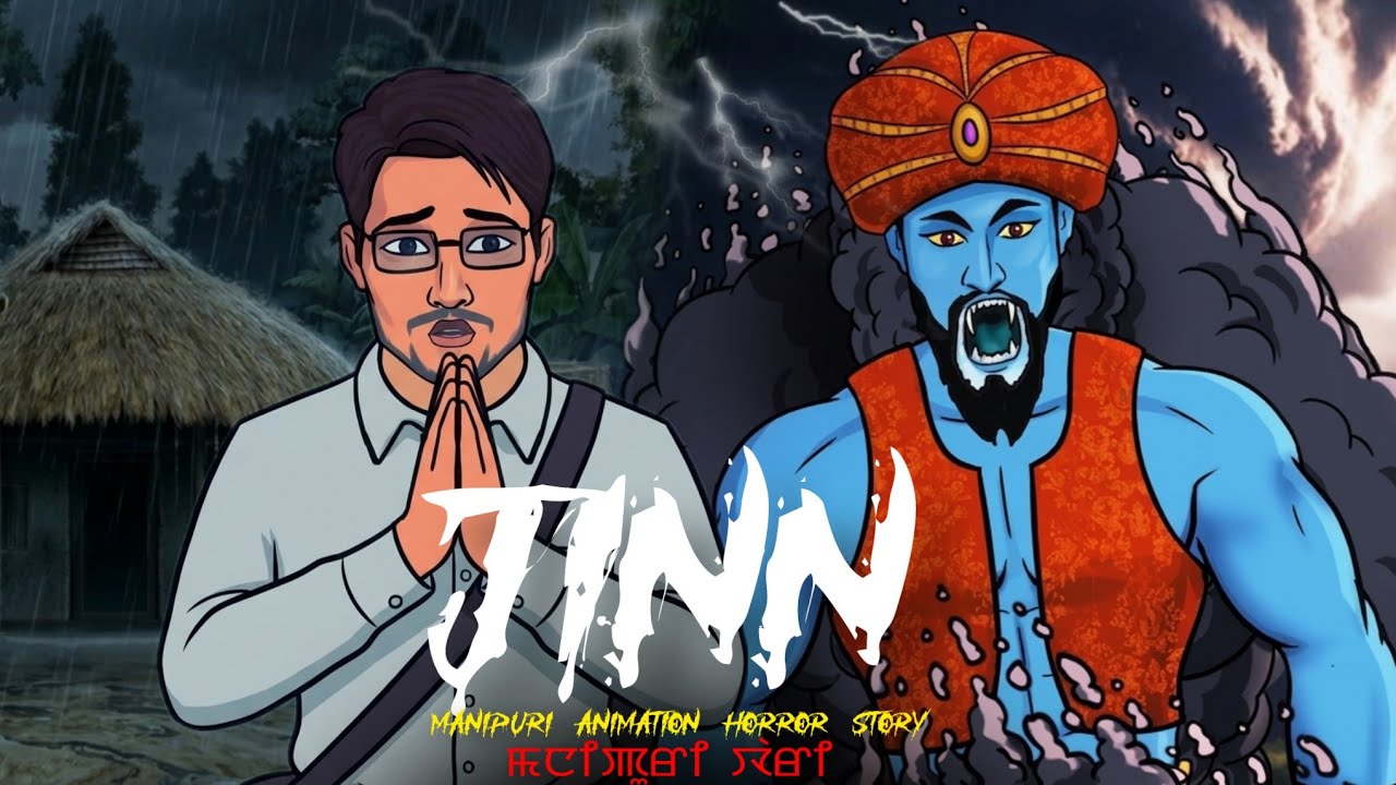 Jinn Manipuri Horror Story | ꯃꯅꯤꯄꯨꯔꯤ ꯋꯥꯔꯤ | Manipuri Animation Horror Story | Angaoba Luwangcha