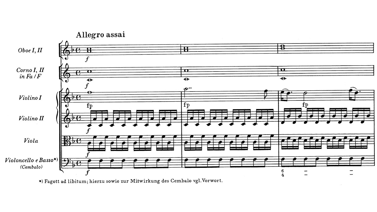 W. A. Mozart: Symphony in F Major, K. 19a(Anh. 223)