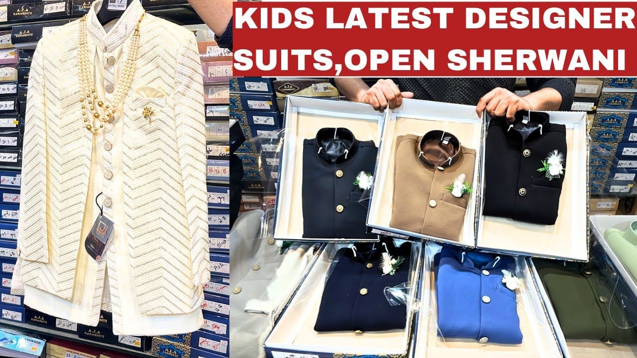 KIDS WEAR IN HYDERABAD I DESIGNER  SHERWANI I KURTA PYJAMA I CHEAPEST WEDDING COLLECTIONS