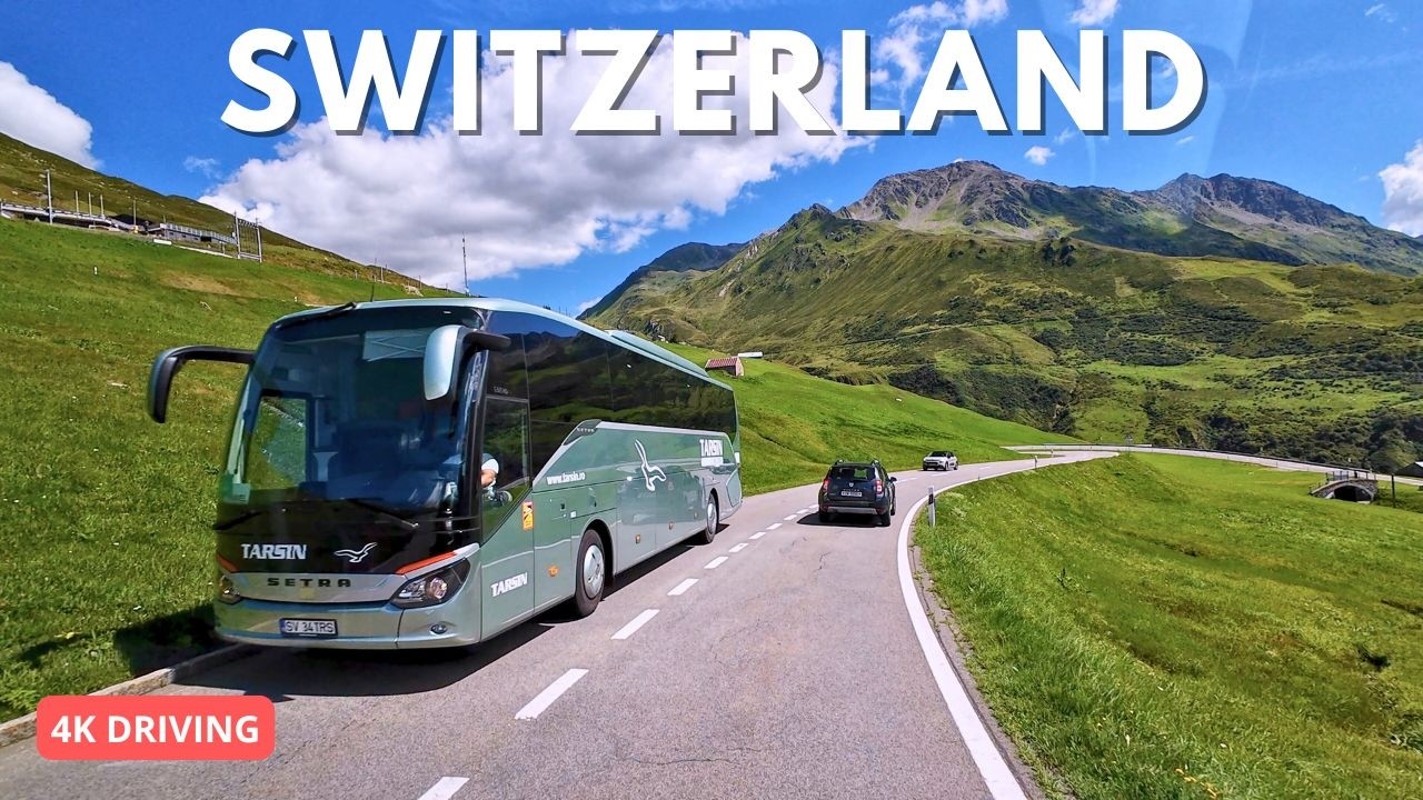 Epic Summer Drive Through Furkapass: Switzerland’s Iconic Alpine Route