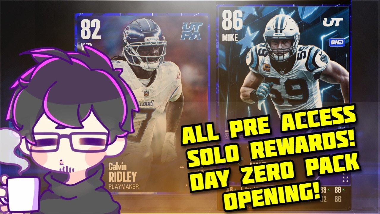 ALL PRE ACCESS SOLOS PACK REWARDS! DAY ZERO - Madden Ultimate Team 27