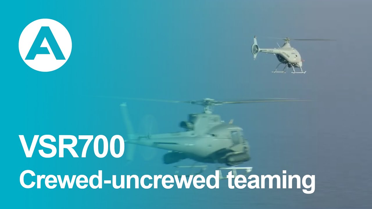 Crewed-uncrewed teaming with the Airbus VSR700