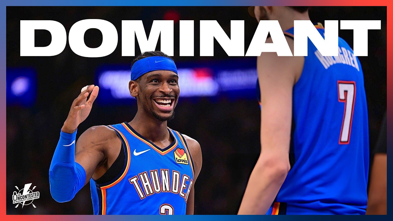 Thunder Blow out the Jazz, NBA Playoff Picture Heats Up + OKC Rotation Predictions