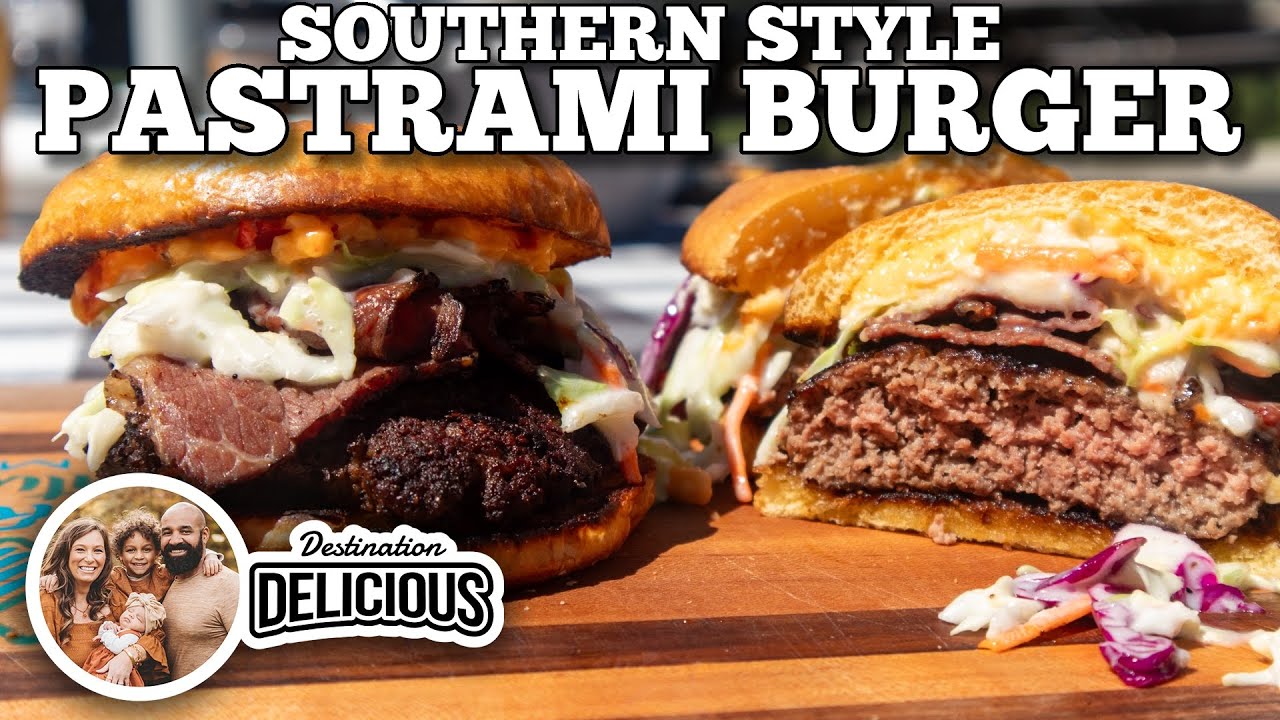 Southern Style Pastrami Burger | Blackstone Griddles