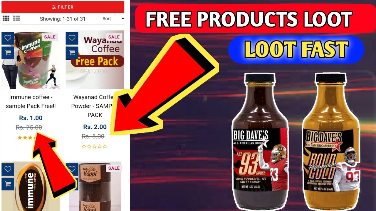 New Free Samples today | free sample products in india | |free product samples in India
