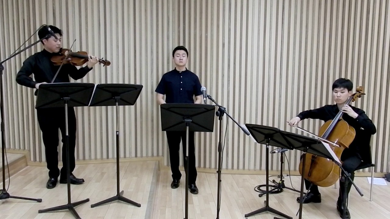 Bach 칸타타 tenor aria- Ergieße dich reichlich (테너 조민규)