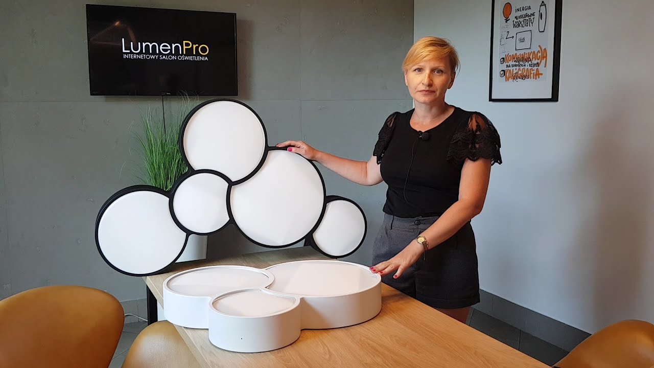AGATA LAMPY - Nietuzinkowa, nowoczesna lampa na sufit, plafon, lampa sufitowa DOTS