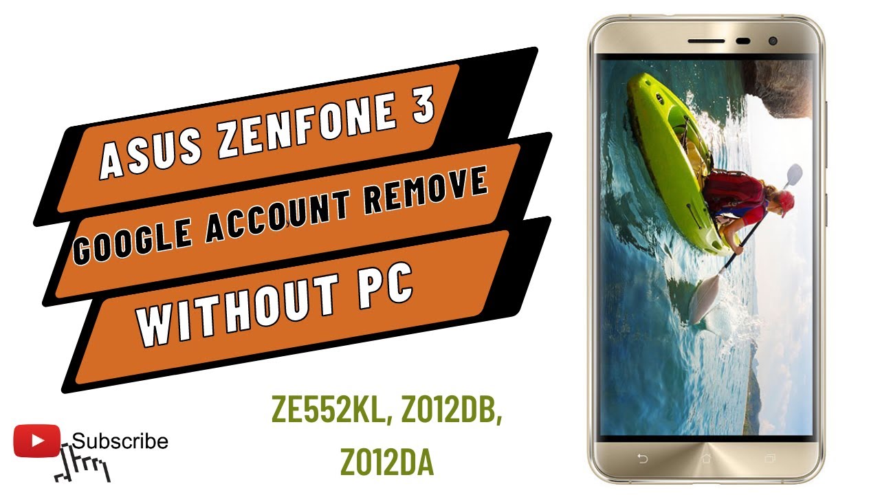 How To Bypass FRP ASUS Zenfone 3 (Z012DA) FRP Bypass without pc Android 8.0.0