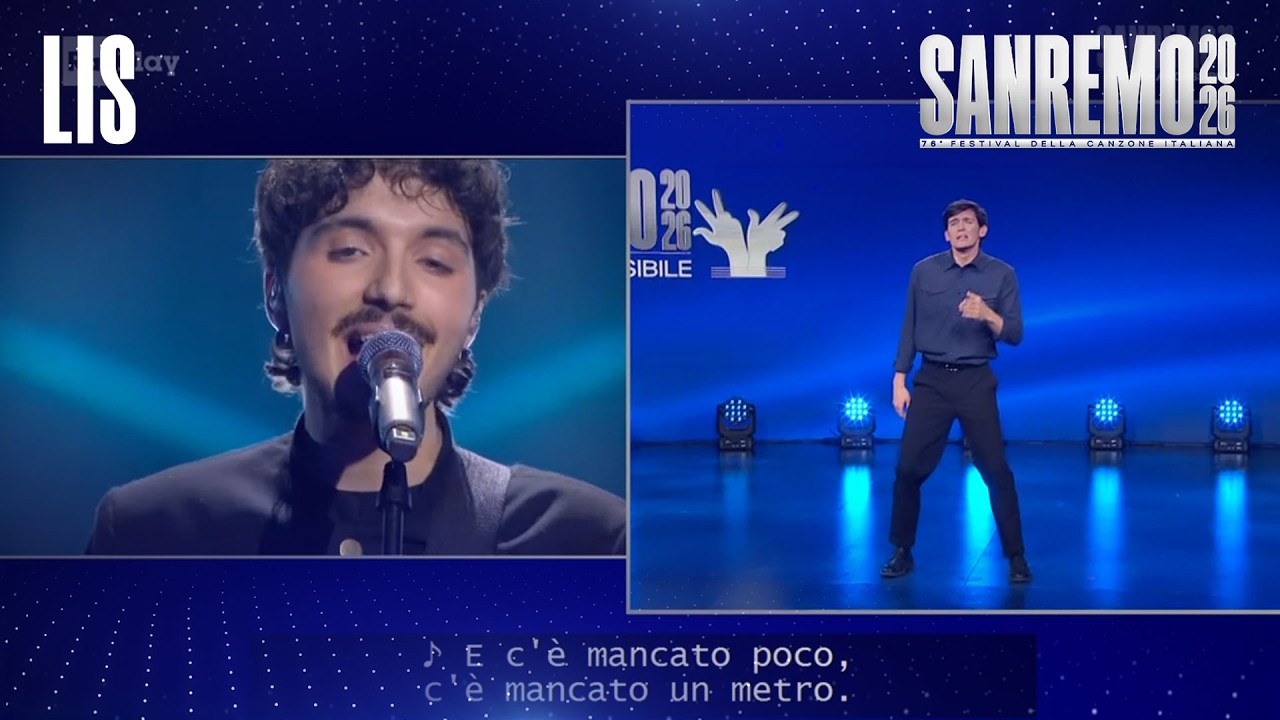 LIS |Sanremo 2026 - Mazzariello canta Manifestazione d'amore