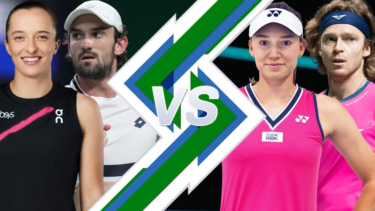 Swiatek/Vacherot vs Rybakina/Rublev | EXHIBITION SHENZHEN 2025