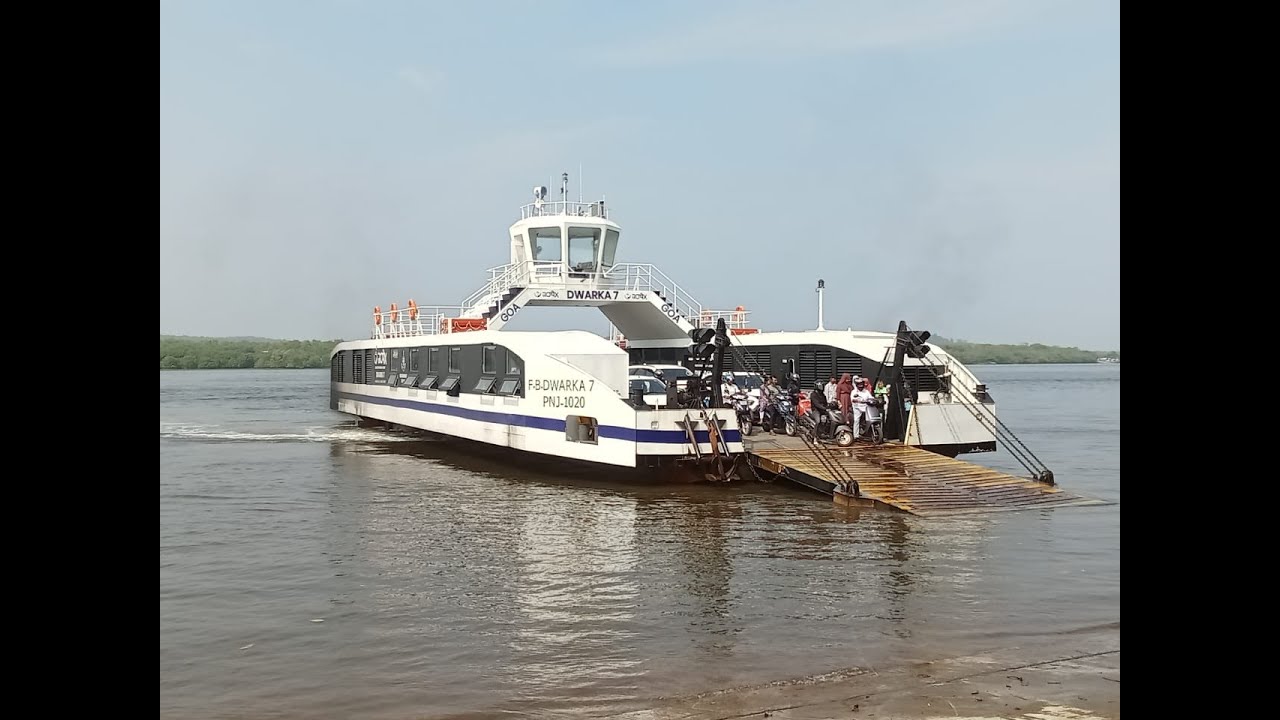 RORO FERRY GOA | CHORAO ISLAND TO RIBANDAR |  30 MINUTES JOURNEY | +  EXCLUSIVE RIDE ALONG | 