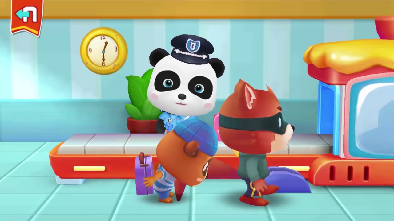 警察ごっこ | パトカー 警察 おまわりさん | 赤ちゃんが喜ぶアニメ | 動画 | BabyBus