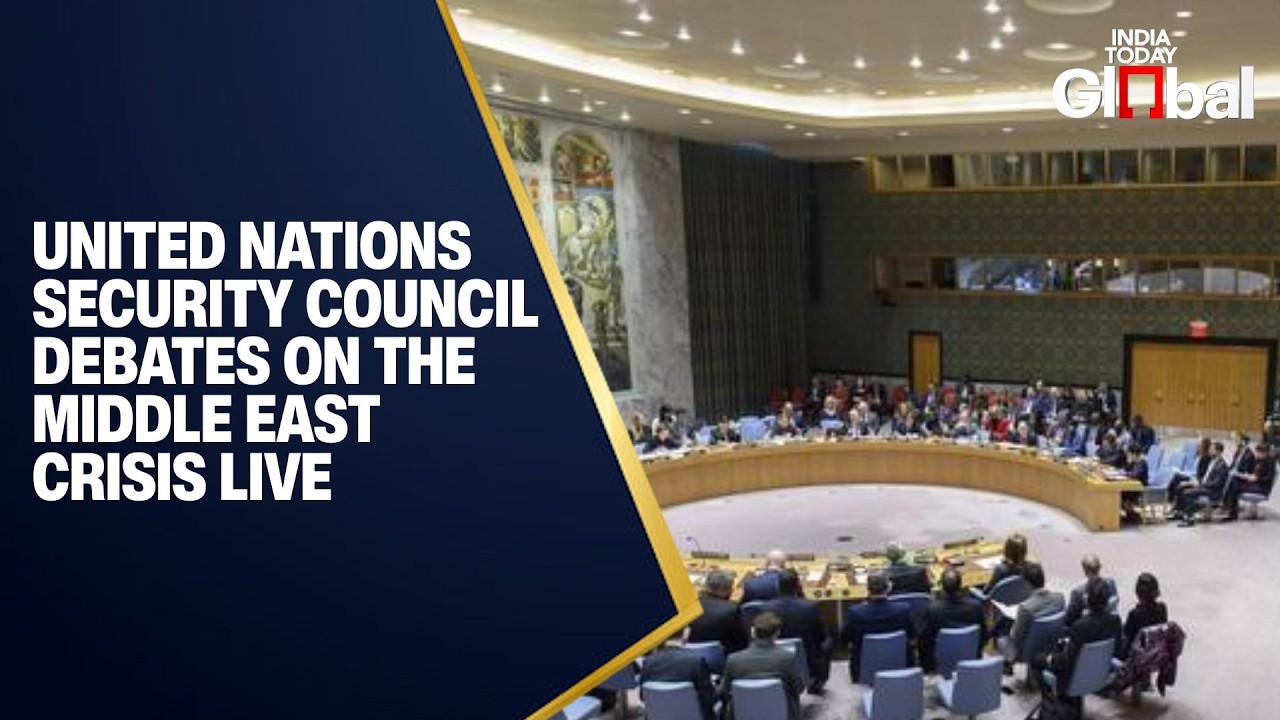 LIVE: UN Security Council Meets on the Situation in the Middle East | 10189th Meeting