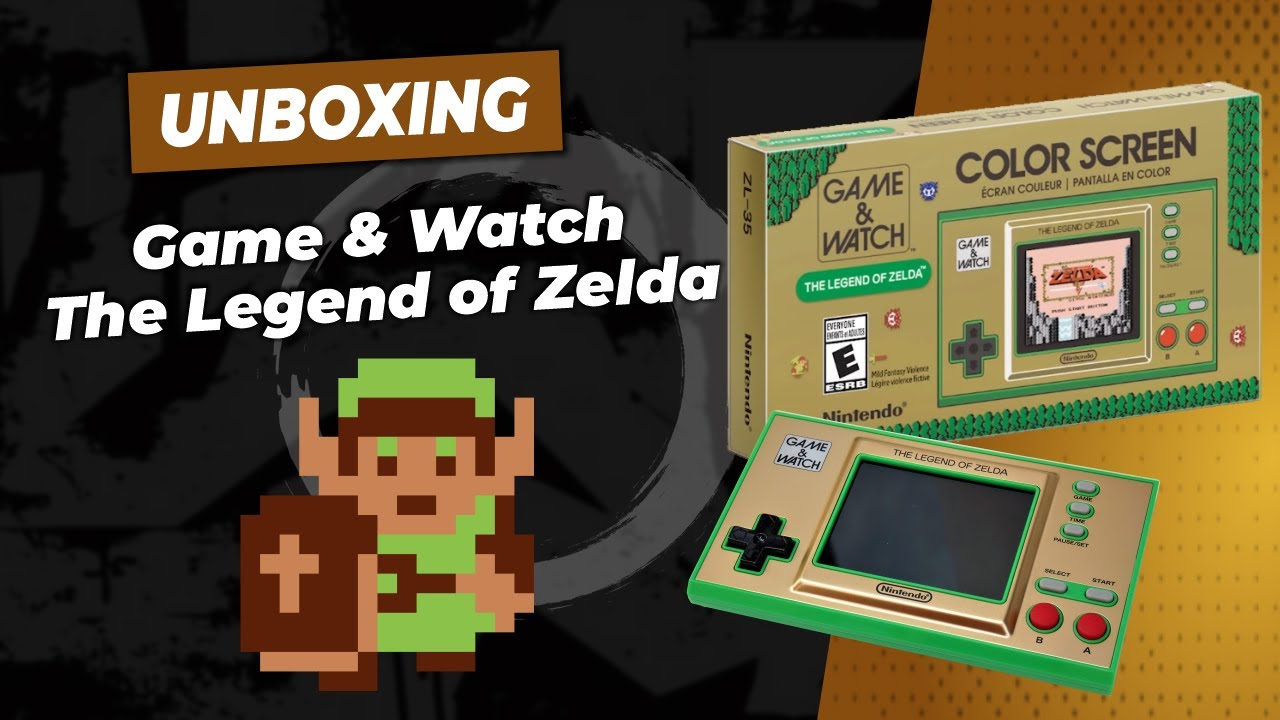 Poderia ser Mais BARATO - Unboxing Game & Watch The Legend Of Zelda