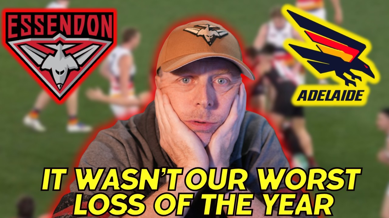ESSENDON уступает ADELAIDE в классе. Время готовиться к драфту! Обзор матча AFL