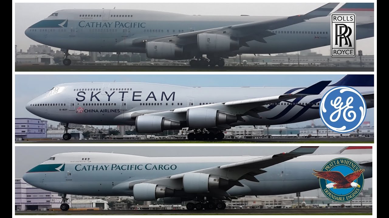 747-400 Series Engines Sound Battle, Which One Do You Like ?