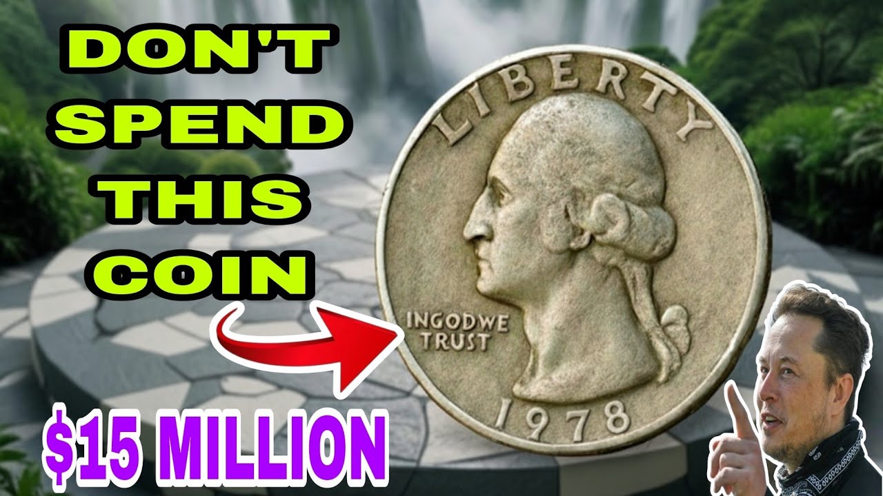 Most Valuable 1978 USA Quarter Dollar Coin Worth Millions if Found in Rare Condition?