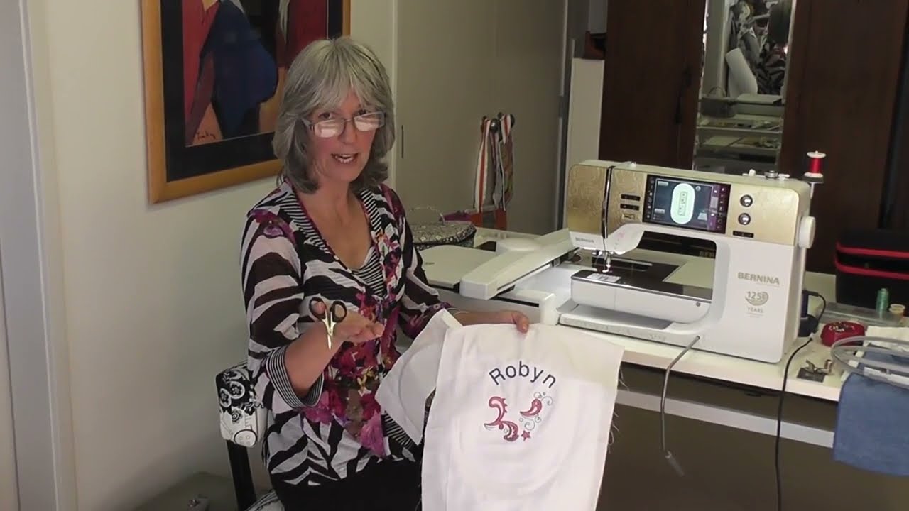 Bernina 7 Series embroidery Module part two