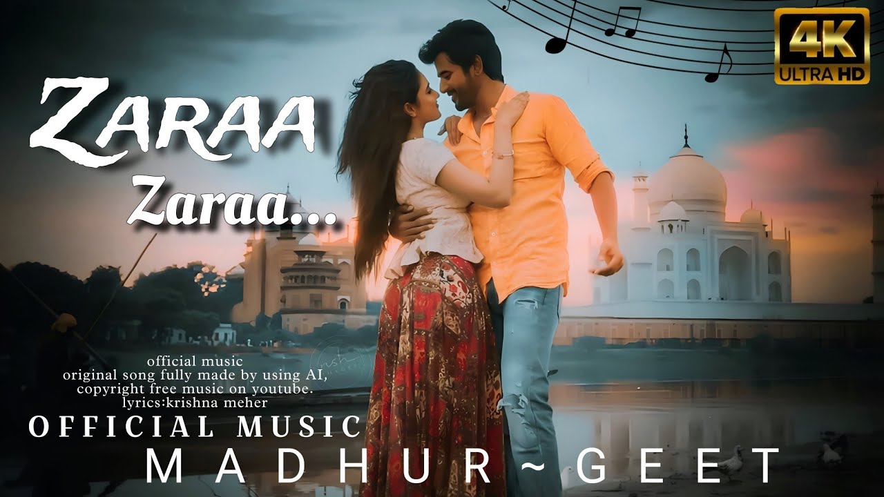 Zaraa zaraa official music video | new hindi song 2026 | madhur geet |  