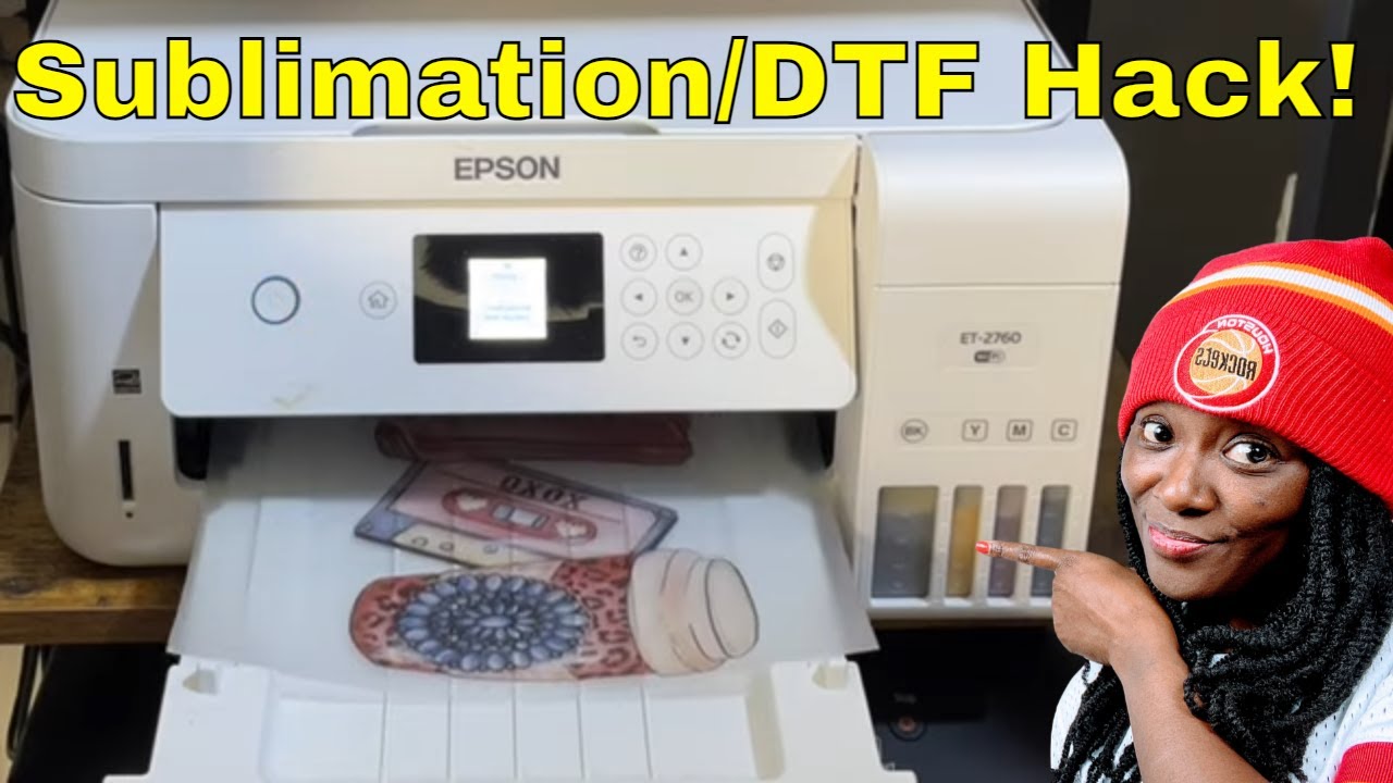 Yamation Chameleon Dtf Film &mdash; лучший хак для сублимационных принтеров #сублимация #dtfhack