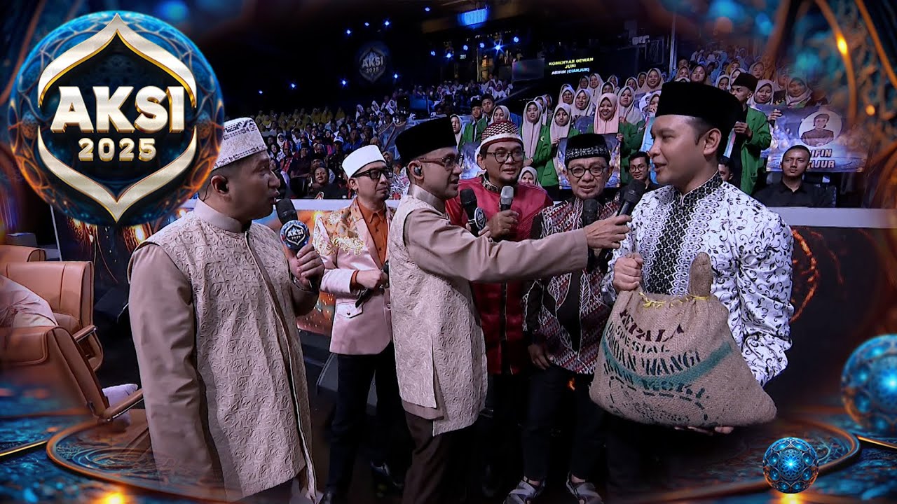 Auto Senyum!! Bupati Cianjur Bawain Oleh-oleh Beras Sekarung Buat Para Juri | Aksi Indosiar 2025