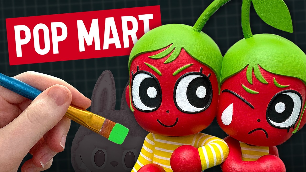 создание художественной игрушки в стиле &laquo;Кислые вишни&raquo; из магазина POP ART