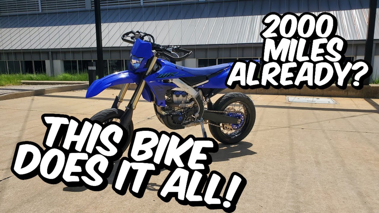 2024 WR250F 2000 MILE REVIEW [SUPERMOTO & DIRTBIKE]
