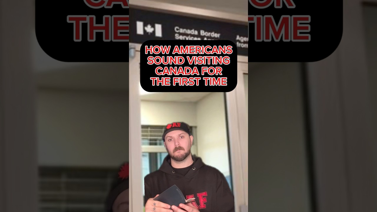 How Americans sound visiting Canada #canada #canadian #jokes #funny