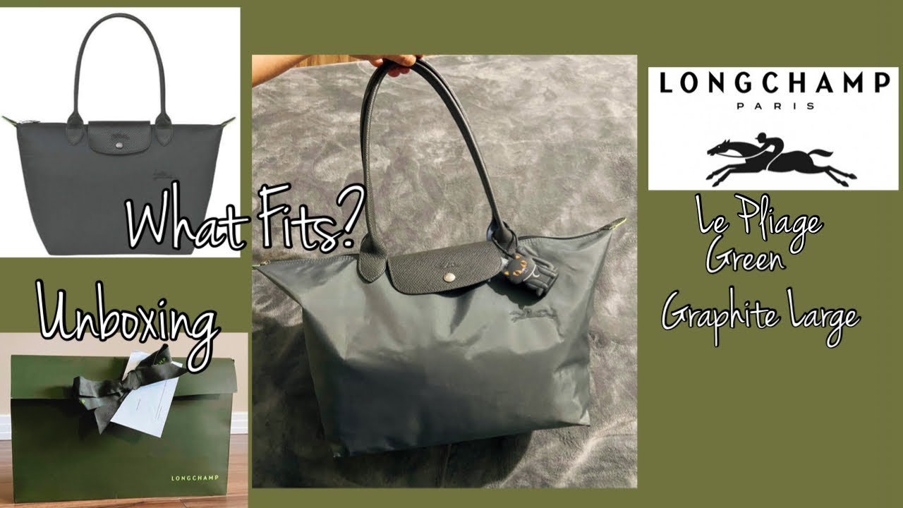 Is Longchamp worth it in 2023? What’s in my bag?👜Unboxing| Longchamp Le Pliage| Green Collection