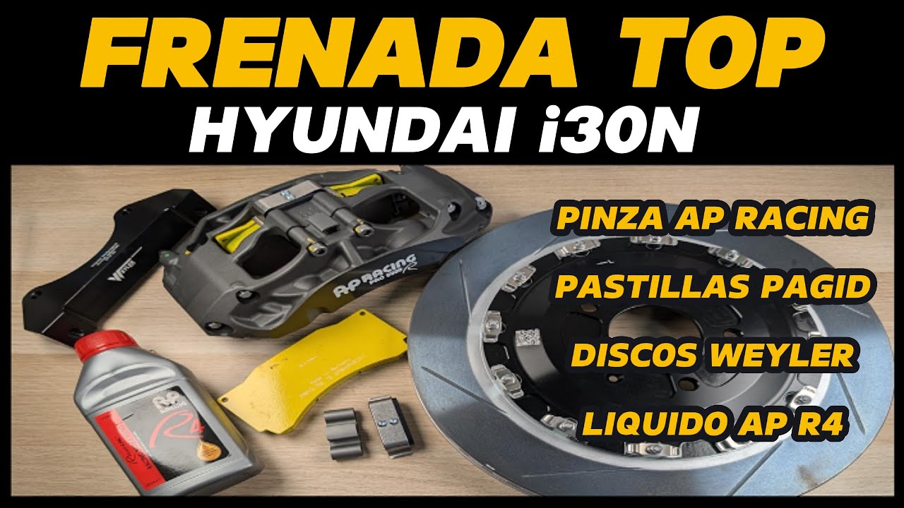 AP RACING 9660 + PAGID RSL1E [KIT FRENADA HYUNDAI i30N] [DISCOS WEYLER] LIQUIDO AP R4 [PAITERTRACK]