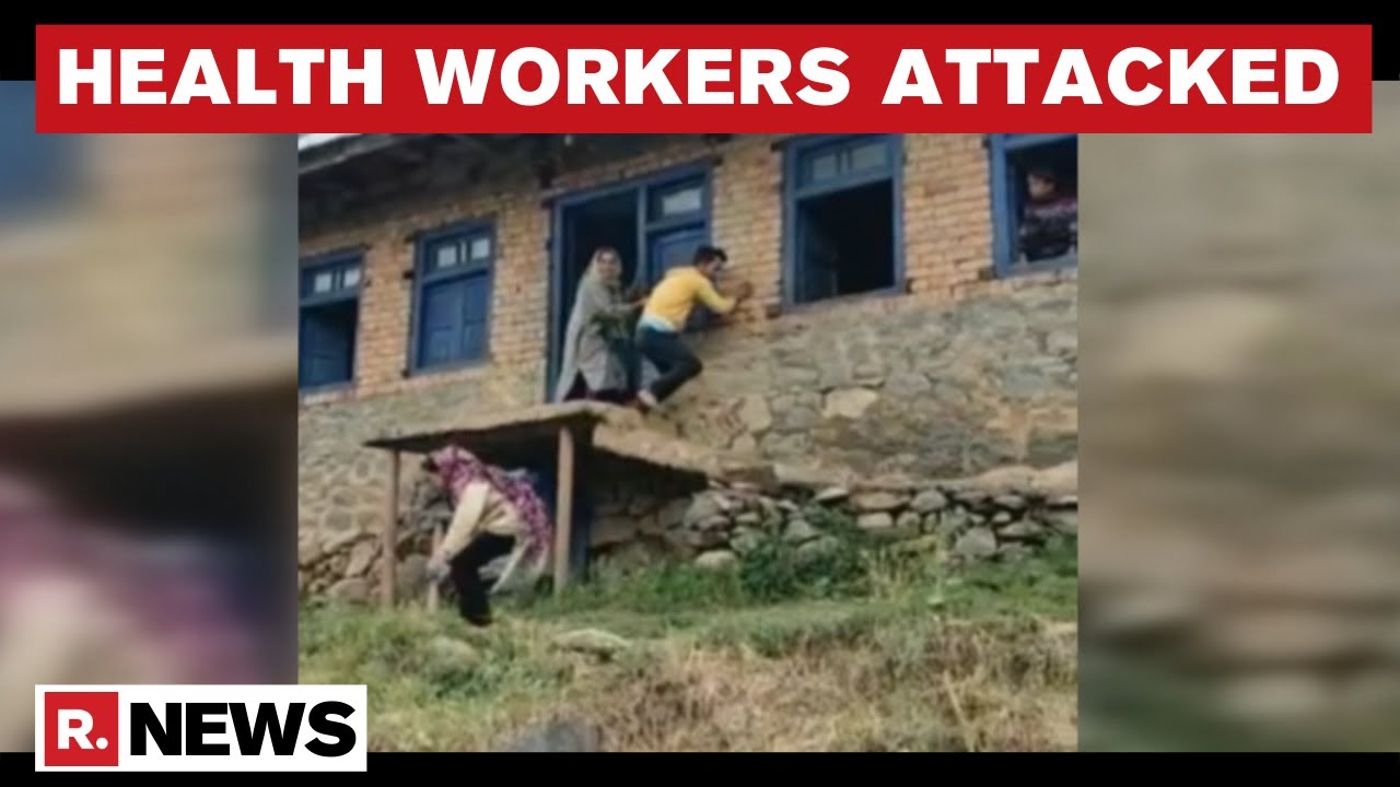 Stones Pelted At J&K Health Workers Amid Vaccine Drive In Bandipora | COVID-19 | Republic TV